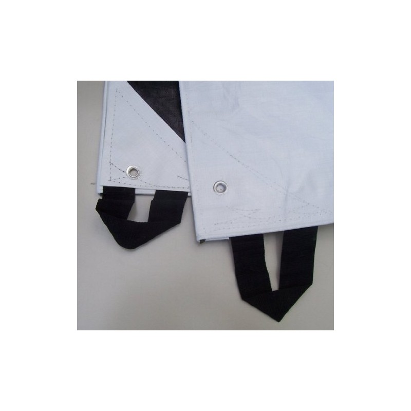 18' x 20' White & Black Reversible Extra Heavy Duty