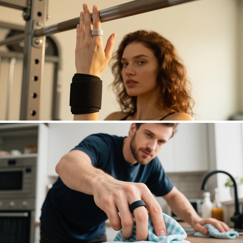 Ultra-Thin Covers Compatible with Oura Ring Gen 4/Oura Gen 3