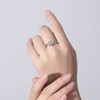 Rose Cremation Urn Ring: 925 Sterling Silver Cremation Keepsake Ring