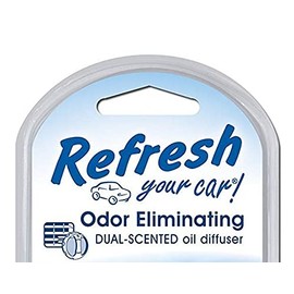 Refresh Your Car! E300865304 Dual Scent Diffuser, New Car/Cool Breeze