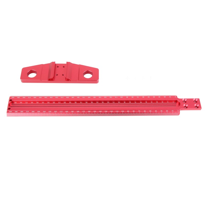 T Square Ruler Aluminum Alloy Removable Woodworking Scriber Art Framing