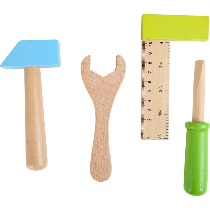 Small Foot 4745 Adjustable Tool Belt incl. Colourful Play Tools