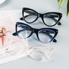 MMOWW Cat Eye Bifocal Reading Glasses for Women Fashion Cute