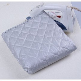 Kaxich Foldable Magnetic Ironing Mat Washer Dryer Heat-Resistant Ironing Pad Blanket Thick Portable Ironing Board Cover for Table, Travel and Flat Surface 33"X 19"