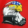 American Eagle With Sunglasses & Bandana Iron On Sew On