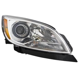 HEADLIGHTSDEPOT Halogen Headlight CAPA Certified Right Passenger Side Compatible With 2012-2017 Buick Verano