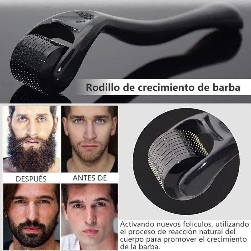 Kit Aseo Y Cuidado Barba Bigote Cuchillas Afeitado Men 9pcs