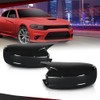 CROSSDESIGN Mirror Covers Shell Compatible with Dodge Charger SRT 2015-2023
