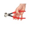 TEKTON 8 Inch End Cutting Pliers | PCT10008, Red