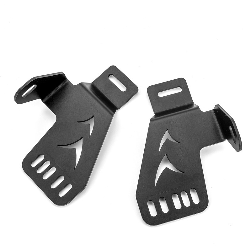 WeiSen Front Hidden Upper Grill Light Bar Mounting Brackets for