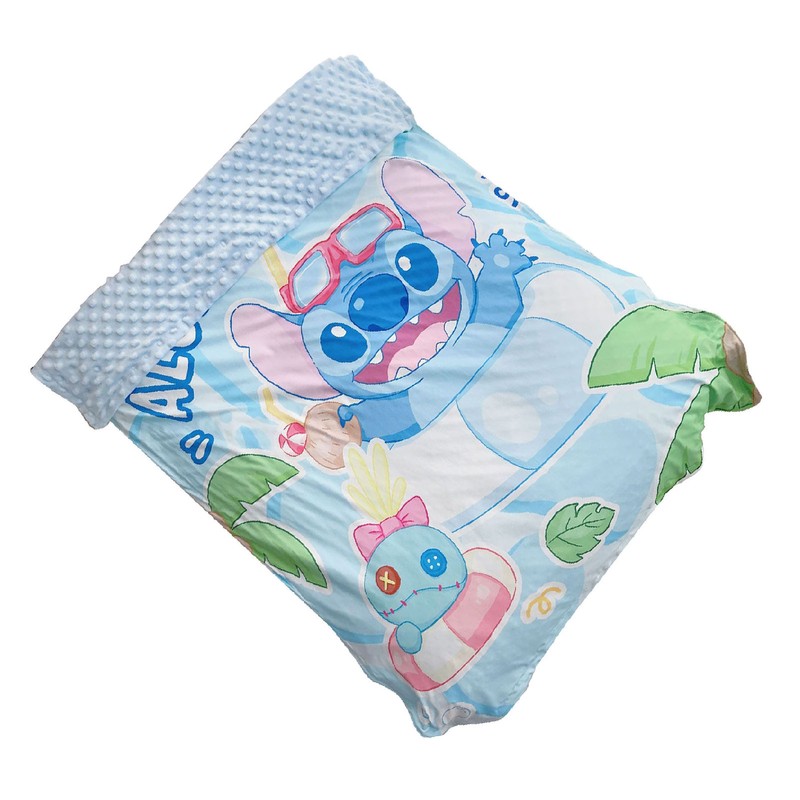 Baby Raised Dot Blanket Cartoon Soothing Soft Baby Dotted Blanket