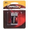 IMPECCA 9 Volt Batteries, High Performance 9V Alkaline Batteries, 6LR61,