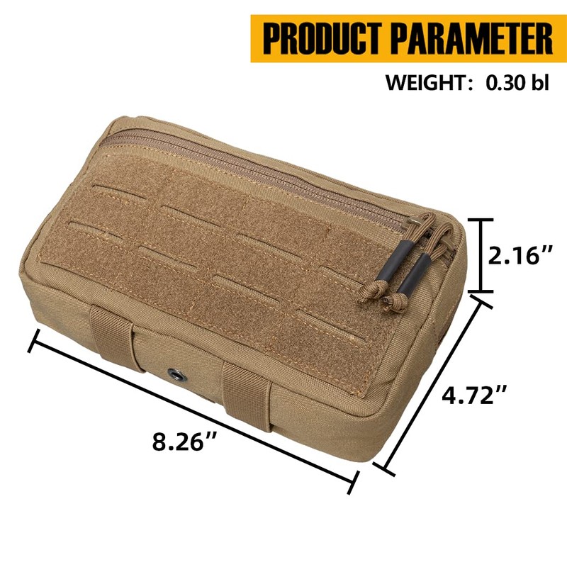 IDOGEAR Tactical Bag Molle Dump Bags Dual Purpose Carrying Kit