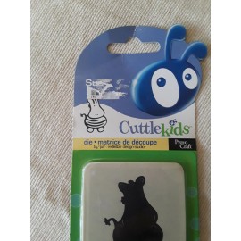 Cuttlebug Cuttlekids Cuttlebug SUE THE ZEBRA 2 Dies ~ New Provo Craft