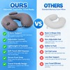 Inflatable Neck Pillow for Airplanes, Travel Neck Pillow