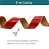 Floor Transition Strip, Self-Adhesive Vinyl Flooring Cover Strips, Floor Flat