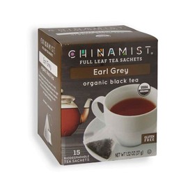 China Mist Organic Black Tea, Earl Grey (6 boxes)