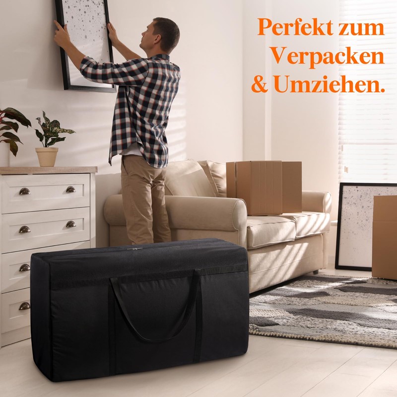 Lifewit 180L 600D Oxford Fabric Moving Bag, Large Storage Bag