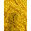 Ruth Yellow Cuddle Minky Rosette Soft Faux Fur Fabric by