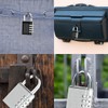 Candados Combinación-Candado de Seguridad Combinaciones de 4 Dígitos Ideal para