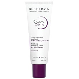 BIODERMA, Cicabio, Crema Cicatrizante Creme+, Alivia el malestar en Lesiones, Skincare Piel Debilitada e Irritada, 40ML