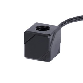 Alphacool G1/4" Temperature Sensor Cube, Acetal