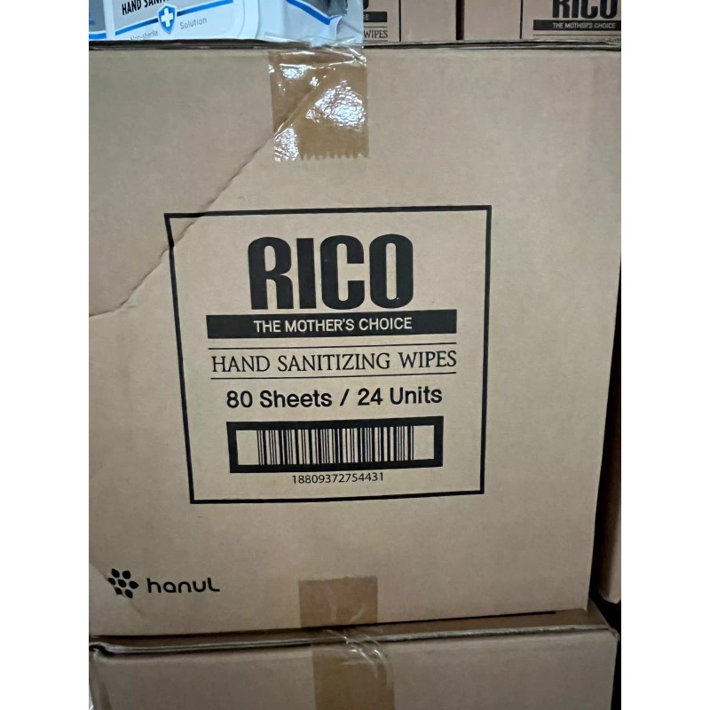 RICO 10 Packs Rico The Mother's Choice Hand Santizing Wipes