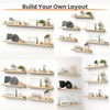 upsimples Floating Shelves for Wall, 23.6 Inch Shelves for Decor