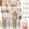 Mooliwe 72 Pcs/24 Set Positive Affirmation Gift Set Gratitude Notebooks