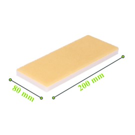 ToolSpace Replacement Sponge Set of 2 Large Sponges - Painter Sponges for the Euromal Universal Painting Set - for Acrylic Paints Oil Paints Water-based Paints - 2 x 20 x 8 cm