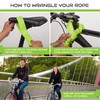 Cibi Bike Bungee Tow Rope - Heavy-Duty Uphill Cyclist Tow