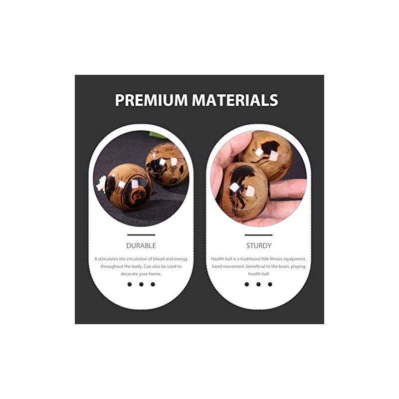 Healeved Chinese Health Ball 2 Uds. De Bolas De Baoding