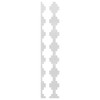 Ekena Millwork 47"H x 1/8"T Gypsum Adjustable Acrylic Decorative Slat