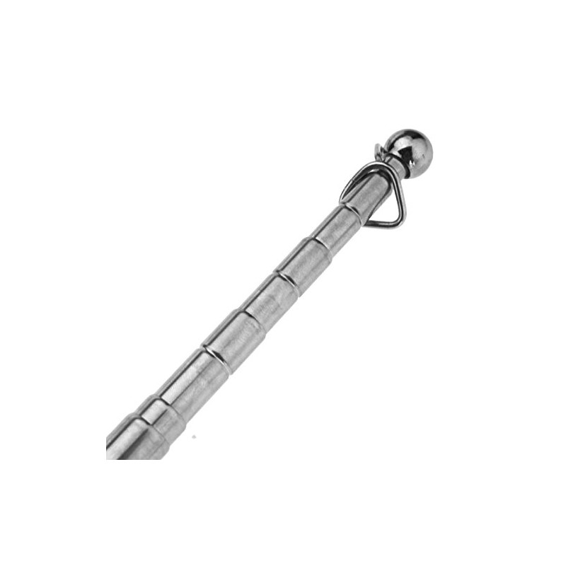 YINETTECH 2M Extendable Handheld Flag Pole Telescopic Portable Flagpole 28