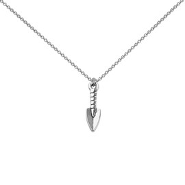 PLITI Funny Archaeology Gift, Archaeologist Gift, Garden Lover Gift, Shovel Necklace for Gardener, Stainless Steel