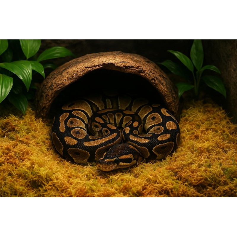 Galápagos (05203) 5-Star Golden Sphagnum Moss | Long-Fiber Snake Bedding,