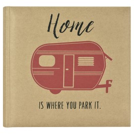 MCS Home is Where You Park It Photo Album, 8.5 x 8.5, Blue
