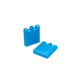 KitchenCraft KCICEB100PK2 Freezer Blocks, Blue, Set of 2 Small Ice Packs for Lunch Boxes