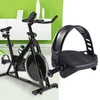 SM SunniMix Exercise Bike Pedals with Adjustable Straps Non Slip