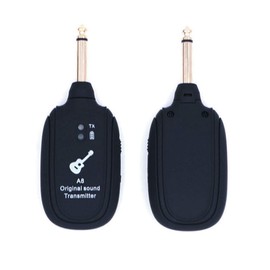 Alnicov Wireless Guitar System 20Hz-20kHz UHF Wireless Guitar Transmitter Receiver for Electric Guitar Bass Violin A8 upgraded version
