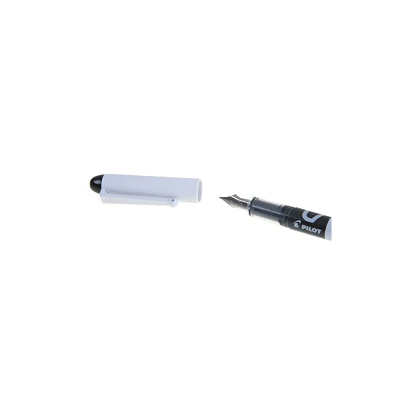 Pilot VPen Disposable Fountain Pen White Barrel 0.58 mm Tip
