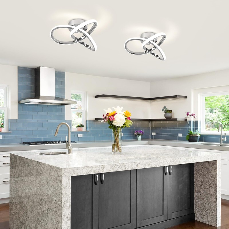CANEOE Hallway Ceiling Light Modern Led Ceiling Light Fixtures,4500K Daylight