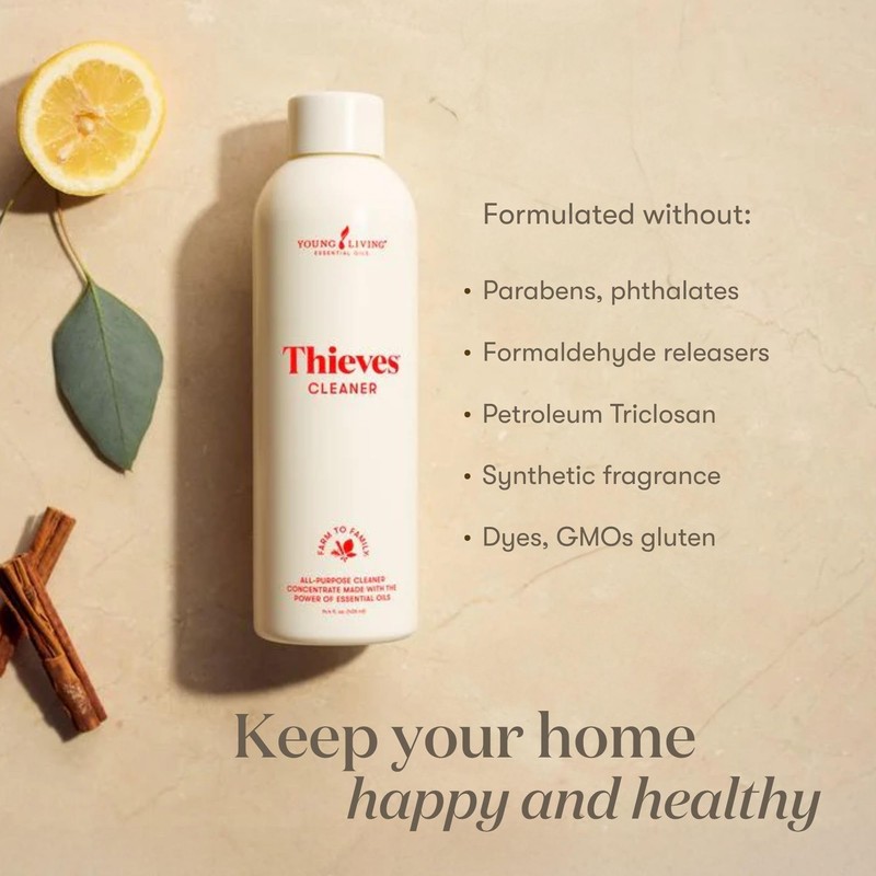 Young Living Thieves Household Cleaner | Plant-Based Multi Purpose Spray
