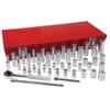 Urrea 4700A 1/4-Inch Drive Chrome Socket Set, 44-Piece