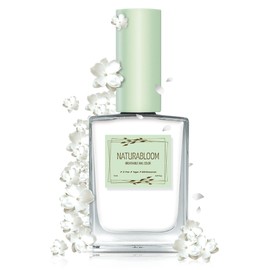 NATURABLOOM Breathable Premium Long Lasting Nail Polish (Soft Cotton) - Vegan & Toxin-Free