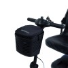 AlveyTech Insulated Front Basket Bag for Mobility Scooters with Round