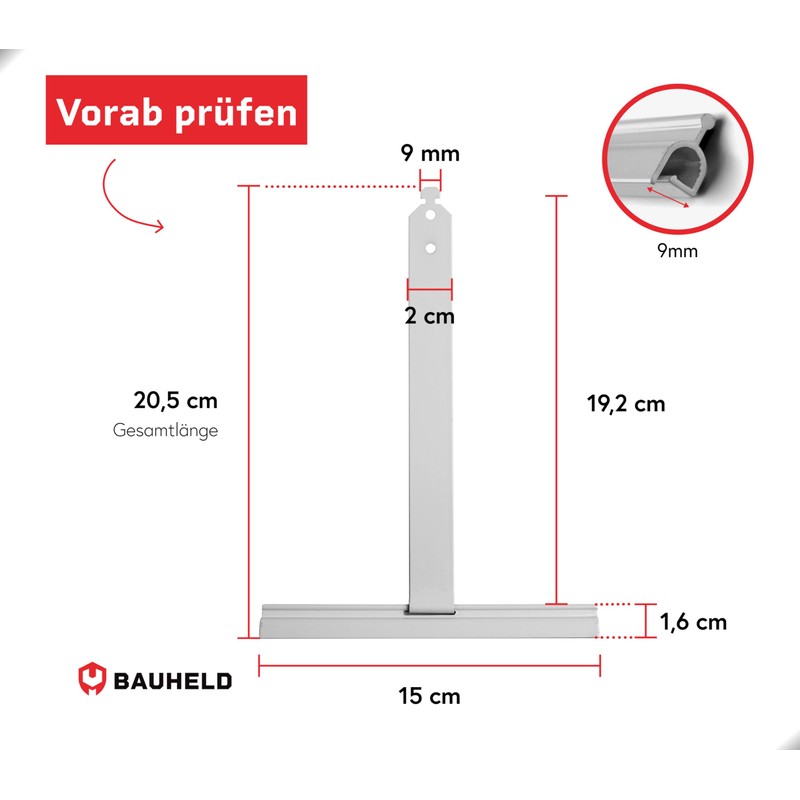 BAUHELD Roller Shutter Suspension Spring Maxi [Pack of 24] -