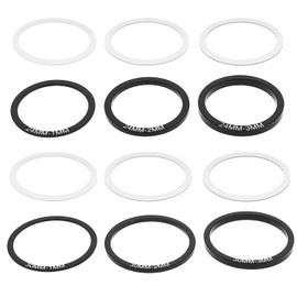 eMagTech 12pcs Bike Bottom Bracket Gasket Bicycle Crank Crankset Bottom Spacer Crankset Shim Washers Parts Road Accessories For BB86/91/92/BB30/PF30, 24mm
