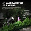 Ledvion LED Garden Spotlight Aluminium, IP65, GU10 Socket, 1 m