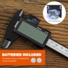 Caliper Measuring Tool 6 Inch,Vernier Caliper Digital Micrometer with Large